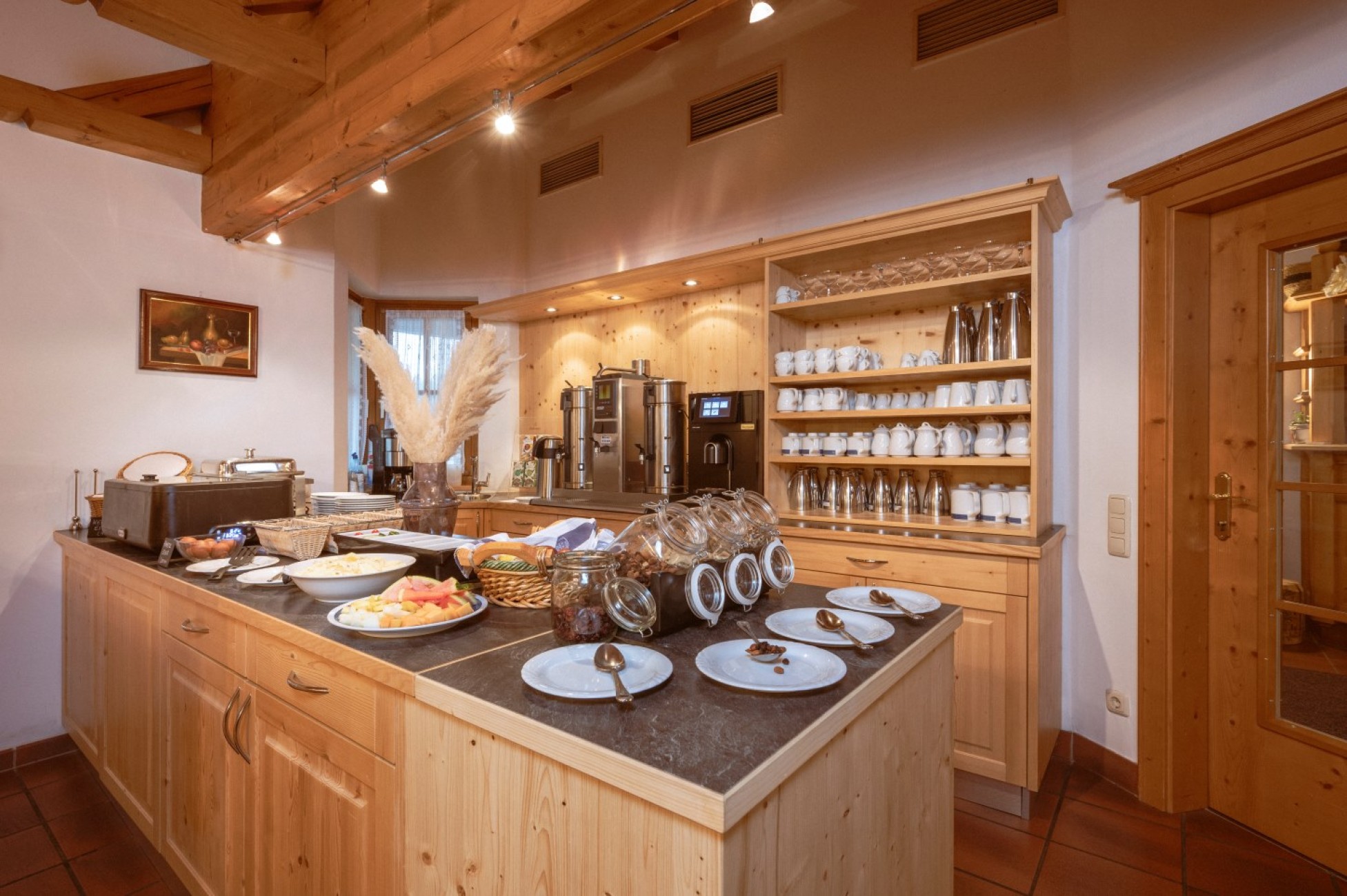 Fr&uuml;hst&uuml;cksbuffet im Hotel Bachschmied